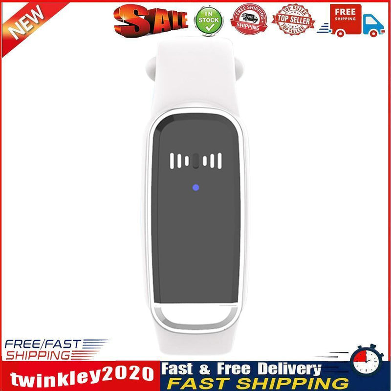Ultrasonic Mosquito Repellent Bracelet Anti Pest Electronic Watch (White) Newly