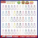 500pcs/pack Gourd Safety Pins Metal Clips Knitting Stitch Marker Tag Pins