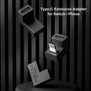 Type-C Extension Connector Male Female Adapter Converter for Switch (A)