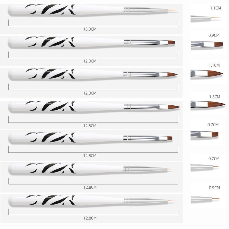 Dotting Drawing Pen Nail Art Brushes Carving Gel Brush Manicure Gel Brush