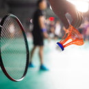 3pcs Badminton Ball Shuttlecock Outdoor Training Game Shuttlecock (Orange)