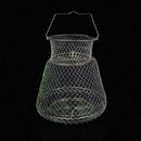 Foldable Fish Protection Basket Portable Wire Fish Crab Starage Cage (25cm)