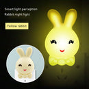 Rabbit Shape Night Light Baby Kids Bedside Lamp Touch Sensor Desktop Ornament