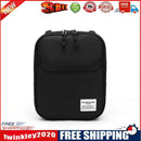 Nylon Men Messenger Bag Casual Business Shoulder Crossbody Handbag (Black)