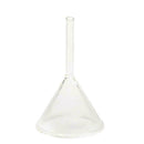 60mm Transparent Glass Powder Triangle Cone Funnel P9S7 Glassware: G5X8