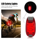 6-Pack LED Safety Light High Visibility Clip to Clothes Strap for Running Newly