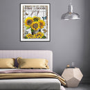 Diamond Painting Colorful Flowers Full Round Drill DIY Crafts Picture Home De