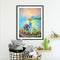 40x50cm Frameless Oil Paint By Numbers Bicycle Girl DIY Canvas Picture Kit