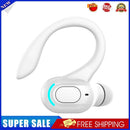 Waterproof Hanging Headphones Bluetooth-compatible Wireless Headset (White)