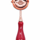 Retro Sealing Wax Spoon Wood Wax Seal Melting Spoons Invitation Stamps Craf