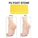 Foot Plate File Stone Dead Skin Peeling Callus Exfoliate Pedicure (Yellow) Newly