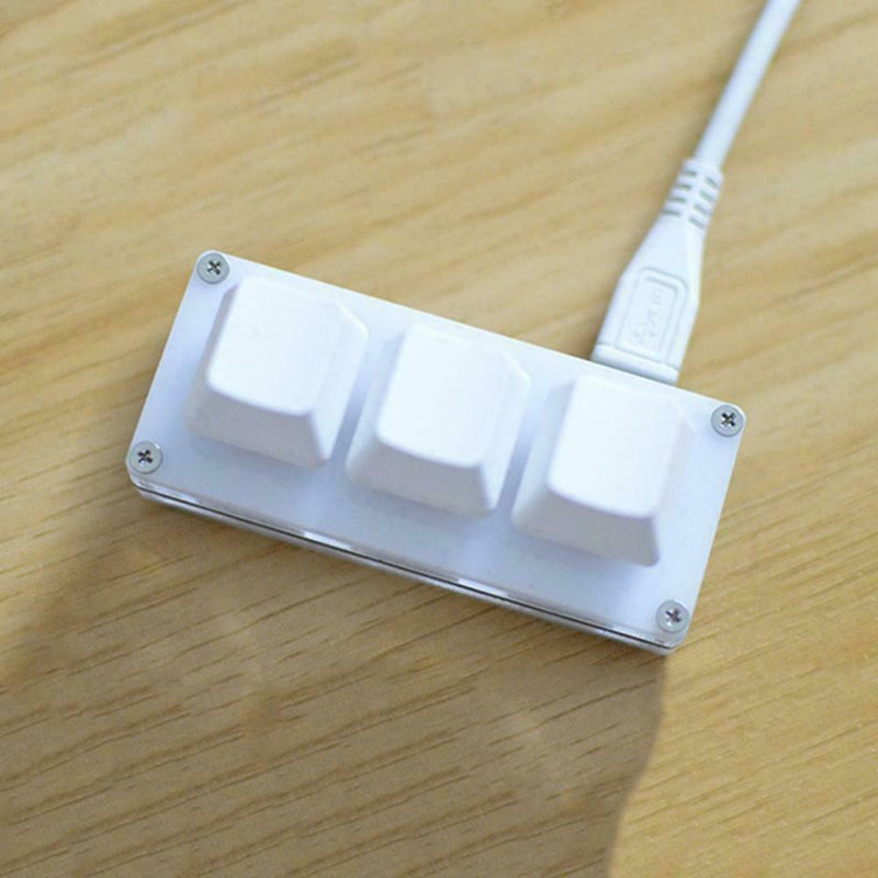 Mini 3-key Keypad Gaming Keyboard Programming Macro Mechanical Keypad B6I5