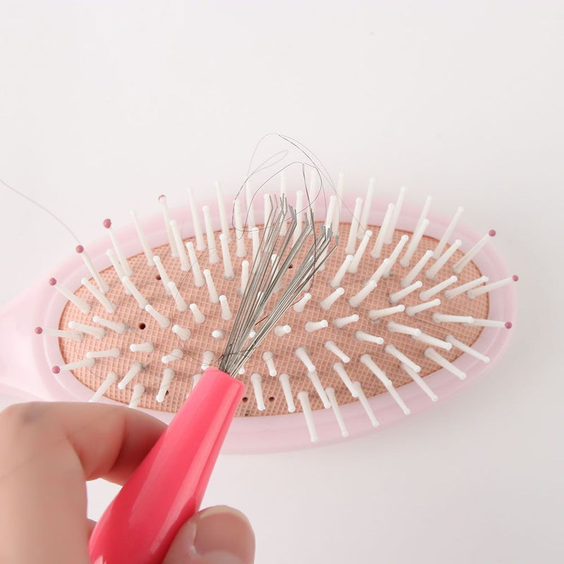 Durable Beauty Tools Embedded Hook Comb Cleaning Remover Hair Brush Cleaner