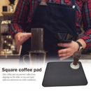 Espresso Latte Coffee Corner Edge Powder Pressing Pad Square Coffee Grindin