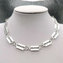 Jewelry Men Biker Gothic Rock Hip Hop Barbed Blade Blade Pendant Necklace Punk