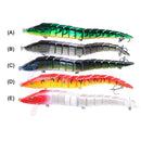 23cm 46g Simulation Fishing Lures Artificial Wobbler 13 Segments Bait (A)