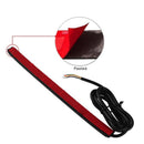 Motorcycle Flexible 48 LED Indicator Light Bar License Plate Lightweight Offroad Water