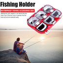 Magnetic Fishing Hook Storage Tackle Box Fishhook Accessories Tools Case
