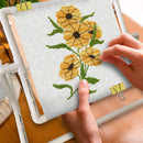 Cross stitch embroidery frame Handheld-table embroidery-cross stitch