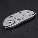 Folding Boat Cleak 316 Stainless Steel Dock Cleak for Boat Marine 4 1/2 inch