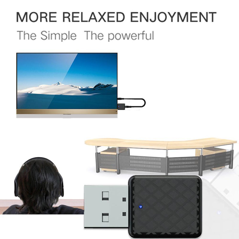 3.5mm Bluetooth Wireless Stereo Audio Music Receiver/Transmitter Adapter Dongle