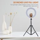 10"" RGB LED Selfie Ring Light Camera Phone Video Photo Lighting with Tripod