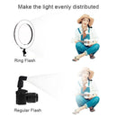 36W 240pcs LED Ring Light 5500K Dimmable Lamp Studio Video Camera