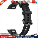 Silicone Wristband Bracelet Watch Strap for Huawei Honor Band 4 (Black) Newly