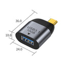 USB3.1 Gen 2 Charging Data Transfer Adapter (USB 3.1 Female to Type C Male)