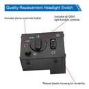 Headlight Switch for Cadillac/GMC/Hummer Headlamp Dimmer Switch Car Accesso