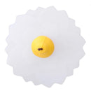 Silicone Cup Cover Dustproof Reusable Heat-resistant Transparent Lid (Pear)