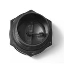 Universal 60mm Round A/C Air Outlet Vent for RV Bus Boat Yacht (Black) Newly