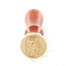Retro Envelope Sealing Wax Copper Stamp DIY Art Decor Customs Supply (F229)