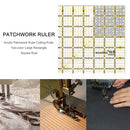 Acrylic Patchwork Ruler Two Color Quilting DIY Sewing Tools (6.5x6.5 inch) Newly