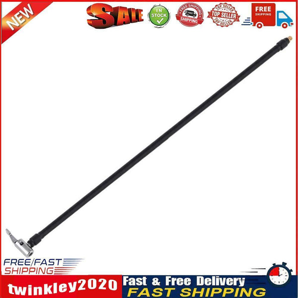 Lock-on Tire Chuck with Hose Car Bike Tire Inflator Hose Adapter (60cm) Newly