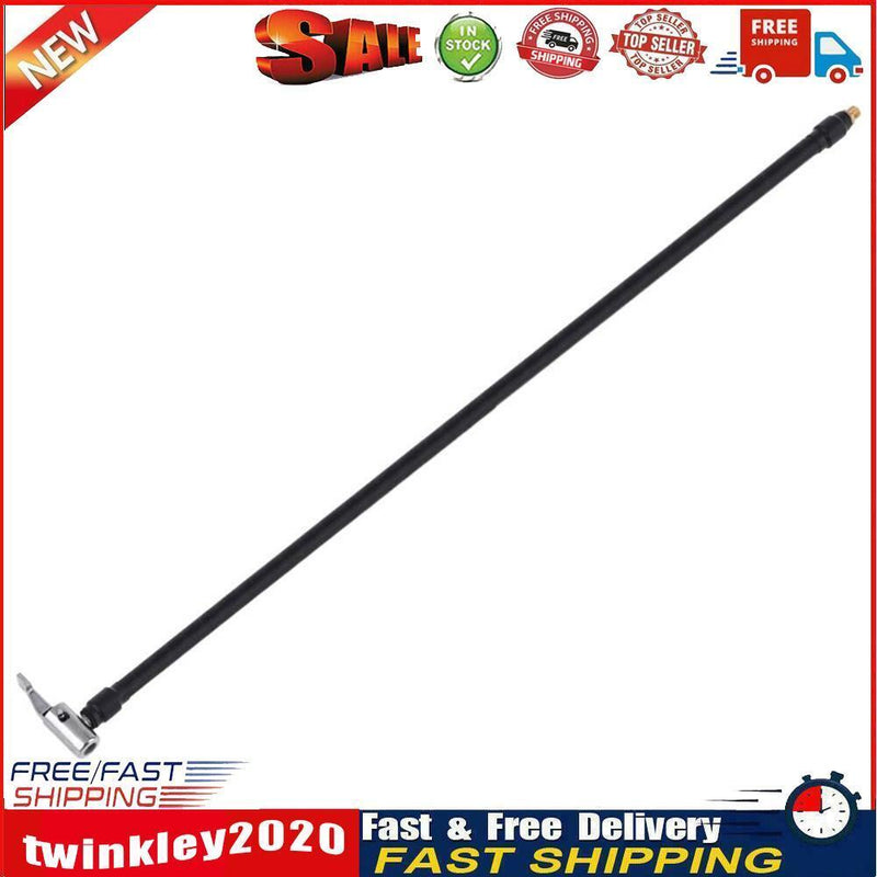 Lock-on Tire Chuck with Hose Car Bike Tire Inflator Hose Adapter (60cm) Newly