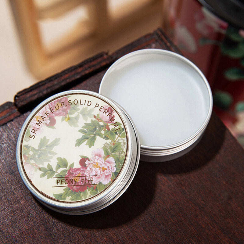 Women Solid Perfume Portable Balm Long-Skin Fragrance Body Lasting Solid Loti