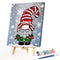 Gnome Oil Paint By Numbers Hand Painted Wall Art Craft Home Decoration No Frame