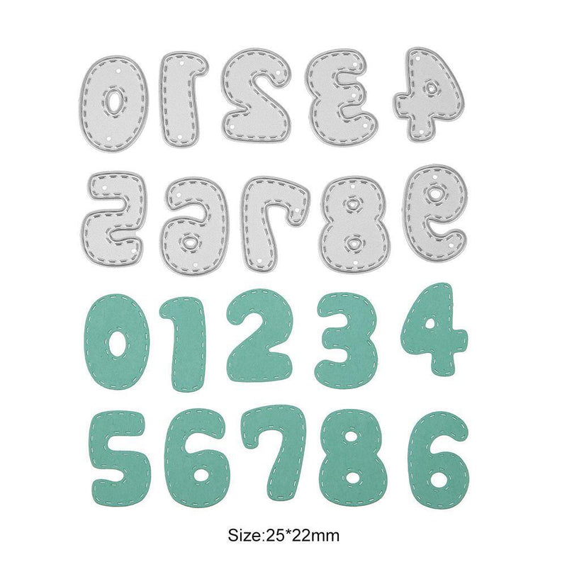 Hillrong 2Pcs DIY Cutting Muore Stencil Scrapbooking Embossing Stencil, Hand Giver
