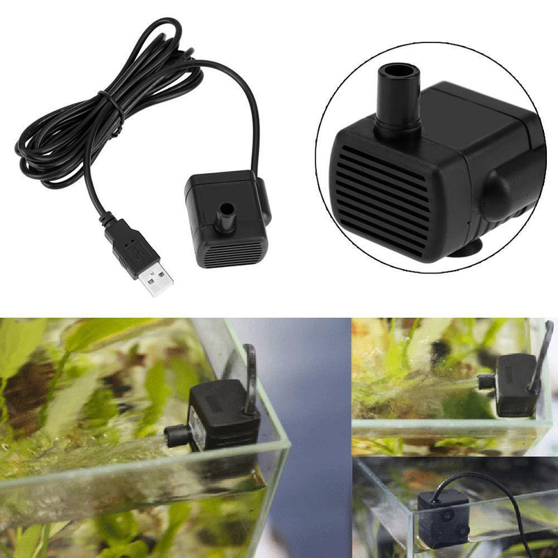 DC 5V Aquarium Submersible Water Pump for Fish Tank Fountain Pool Accessories