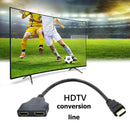 HDMI Splitter Cable 1 MaleTB 2 Female Adapter 1in 2 Out HD Video Y Converter