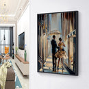 Hand Painted Oil Paint By Numbers Dancer Digital Drawing Canvas Art Home Decor