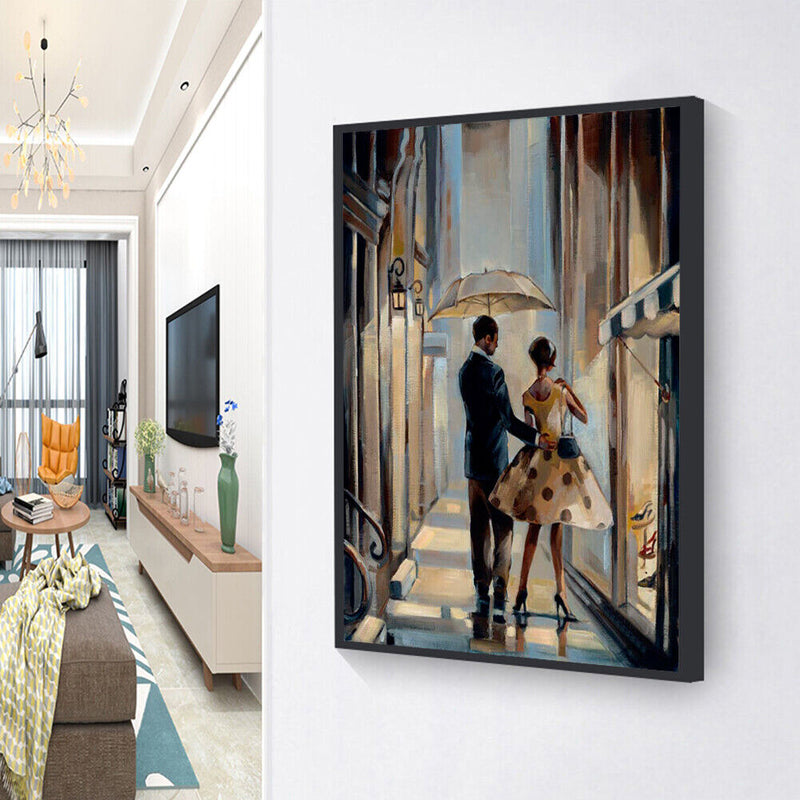 Hand Painted Oil Paint By Numbers Dancer Digital Drawing Canvas Art Home Decor