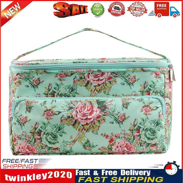 Oxford Cloth Printing Wool Crochet Storage Tote Knitting Yarn Bag (C Line) Newly