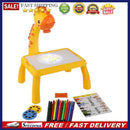 Giraffe Graffiti Writing Board Projection Drawing Desk Learning Tools Girl Boy
