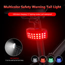 LED Bicycle Light IPX5 Waterproof Dustproof Safety Horse Riding 4 Colors-High