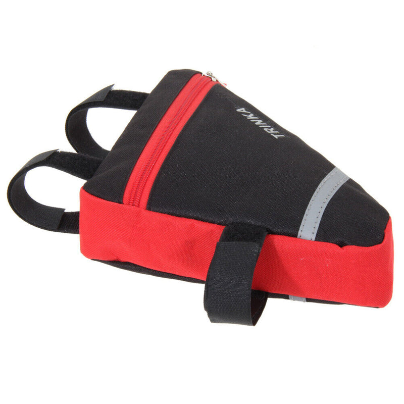 1.5L Outdoor Cycling Triangle Front Tube Frame Bike Bag with Reflective