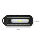 LED+COB+SMD MTB Bike Light USB Rechargeable Multifunction Warning Lamp (B) Newly