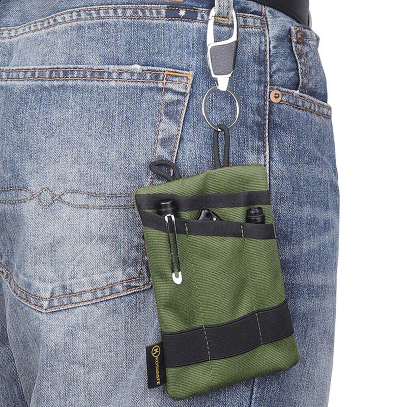 EDC Gear Pouch Bag Portable Wallet Card Bag for Camping Hiking Mountaineering