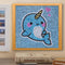5D DIY Full Drill Special Shaped Diamond Painting Cute Whale Cross Stitch Newly